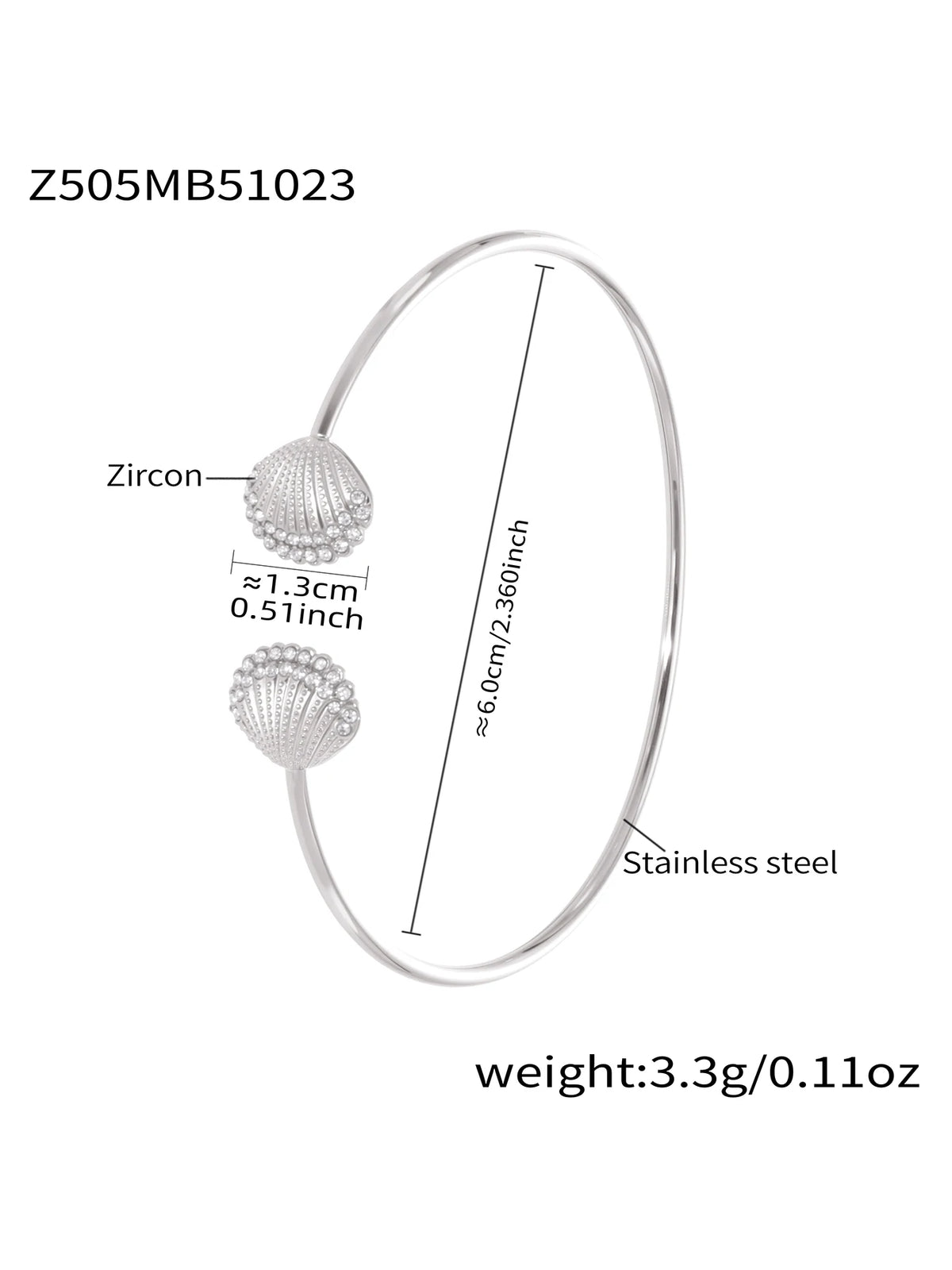 Bracelet Manchette Luxe Plaqué Or PVD – Acier Inoxydable, Style Géométrique, Mariage & Banquet, Pour Femme