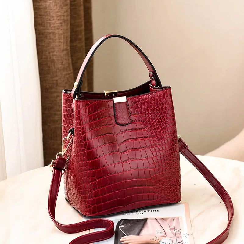 Women's Crossbody Bag - Elegant Vintage Style