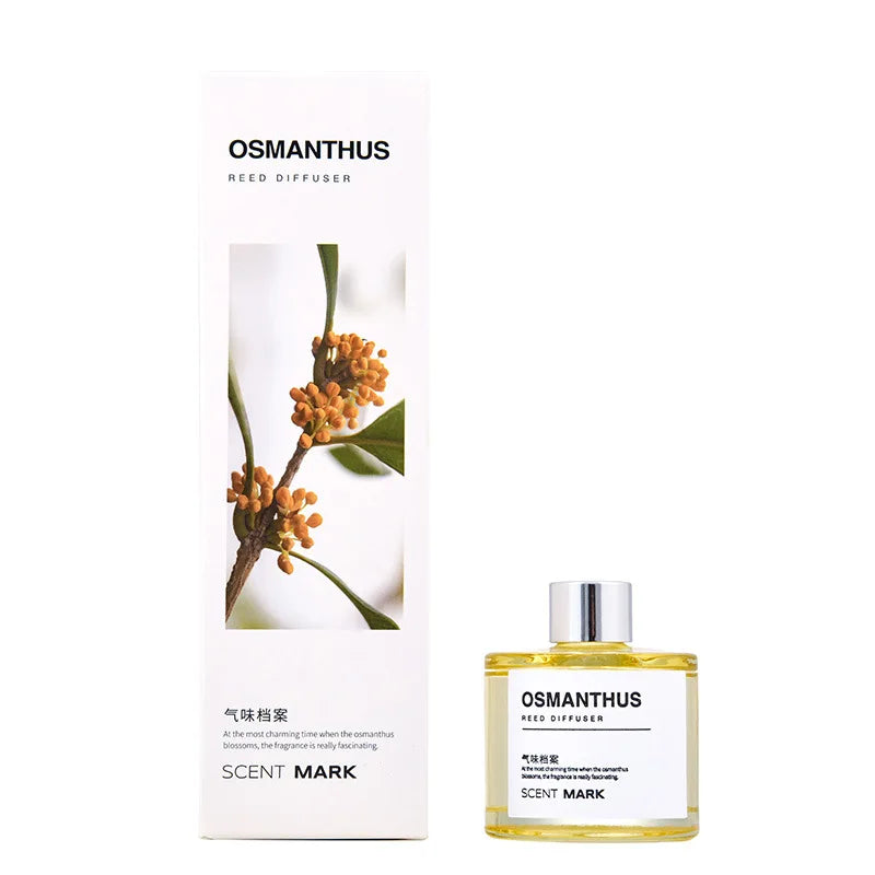 Reed Diffuser Set 50 ml – Essential Oil, 25 cm Reeds, Home Aromatherapy