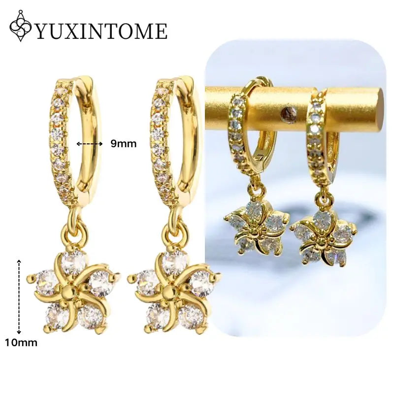 925 Sterling Silver Huggie Hoop Earrings – Zircon & Crystal, Teardrop, GDTC Certified, 73 Styles
