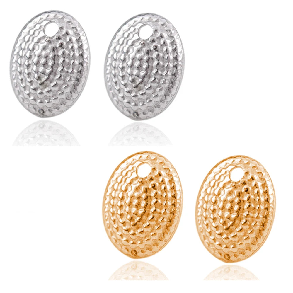 Geometric Earrings – Nickel-Free Stainless Steel, Gold & Silver Color, Multiple Styles