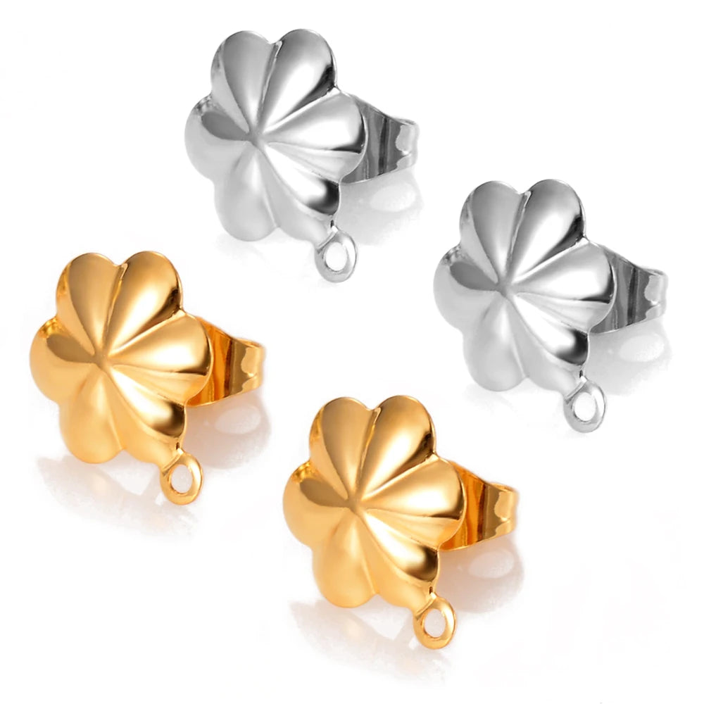 Geometric Earrings – Nickel-Free Stainless Steel, Gold & Silver Color, Multiple Styles
