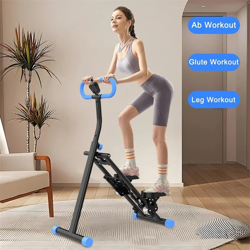 Machine d’Escalade Verticale Pliable – Cardio Complet, Guidon Ajustable, 150 kg Max