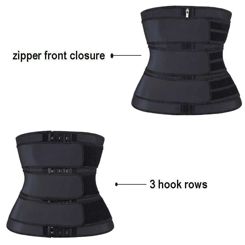 Ceinture de Sudation Ajustable – Gaine Amincissante, Effet Sauna, Tailles M à 6XL
