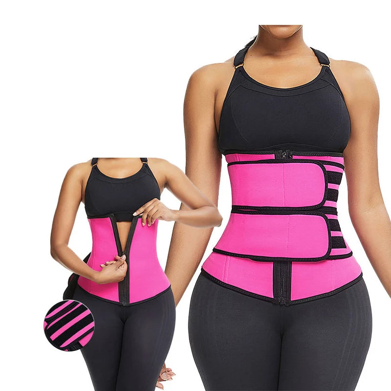 Ceinture de Sudation Ajustable – Gaine Amincissante, Effet Sauna, Tailles M à 6XL
