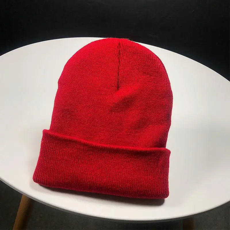 Unisex knit beanie – Solid colors