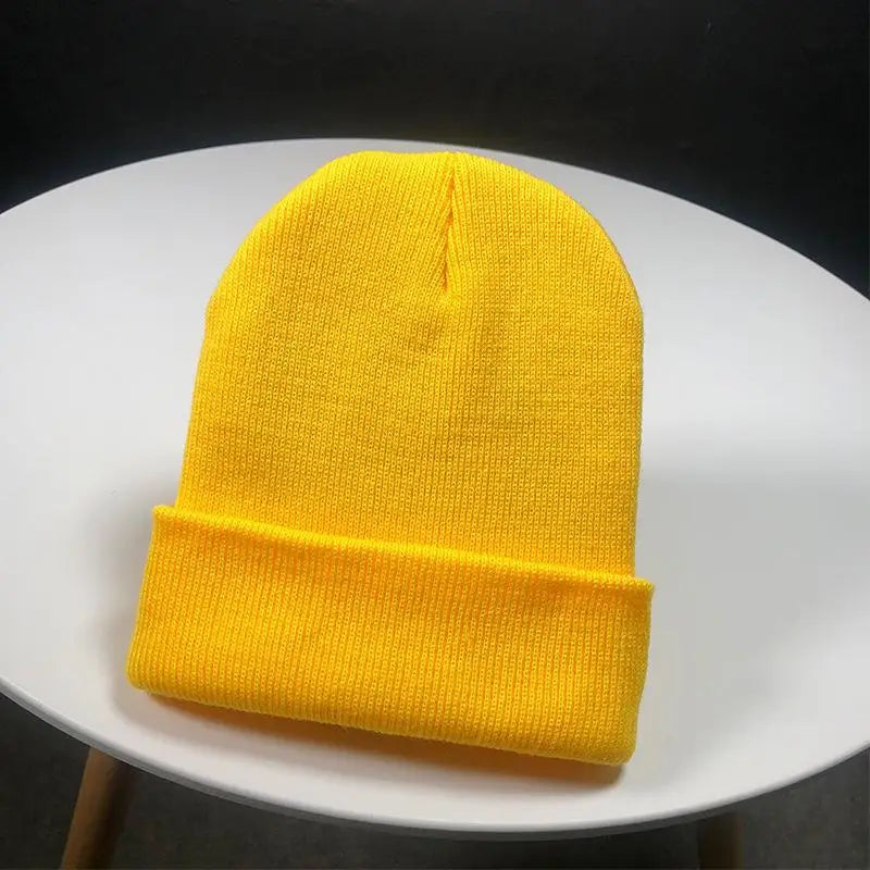 Unisex knit beanie – Solid colors