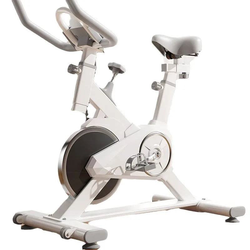Vélo de Spinning Magnétique Stationnaire – Siège Ajustable, Silencieux
