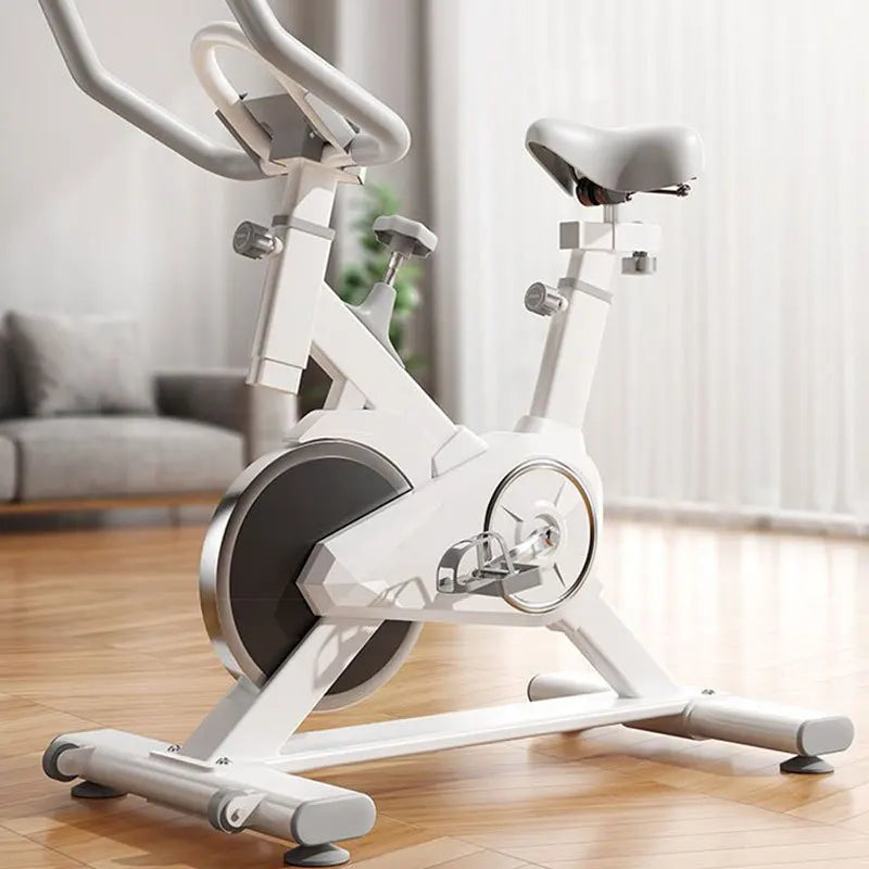 Vélo de Spinning Magnétique Stationnaire – Siège Ajustable, Silencieux