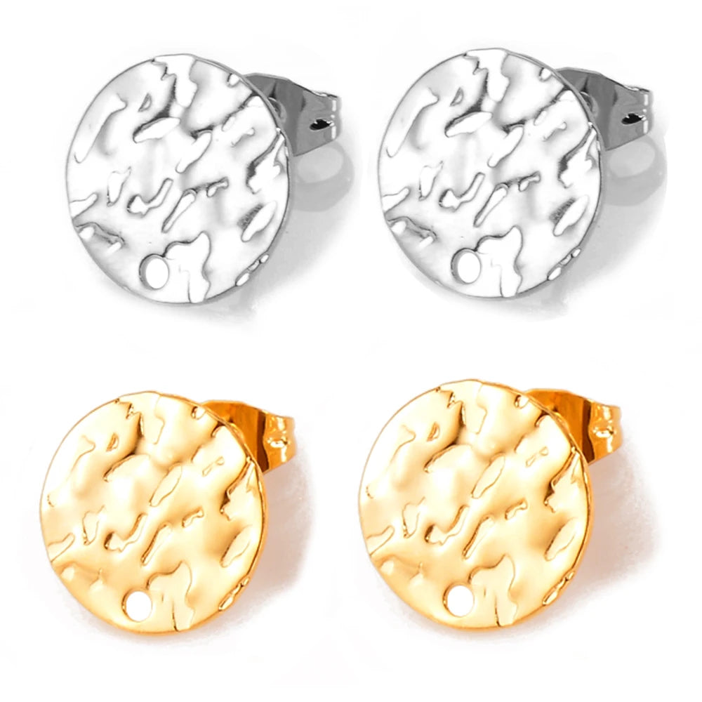 Geometric Earrings – Nickel-Free Stainless Steel, Gold & Silver Color, Multiple Styles
