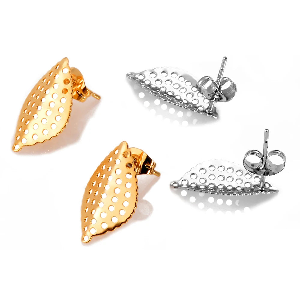 Geometric Earrings – Nickel-Free Stainless Steel, Gold & Silver Color, Multiple Styles