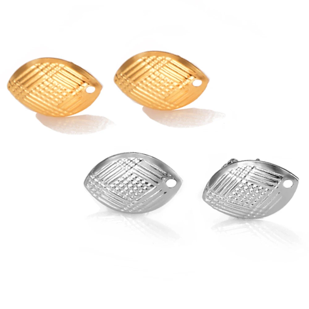 Geometric Earrings – Nickel-Free Stainless Steel, Gold & Silver Color, Multiple Styles