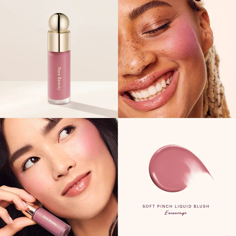 Blush Liquide & Blush Poudre Silky – Crème-Poudre, Longue Tenue, Résistant Transpiration, 24 Teintes