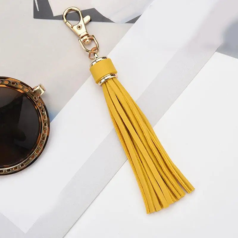 Women's Tassel Pendant Keychain – Luxury Bag Accessory