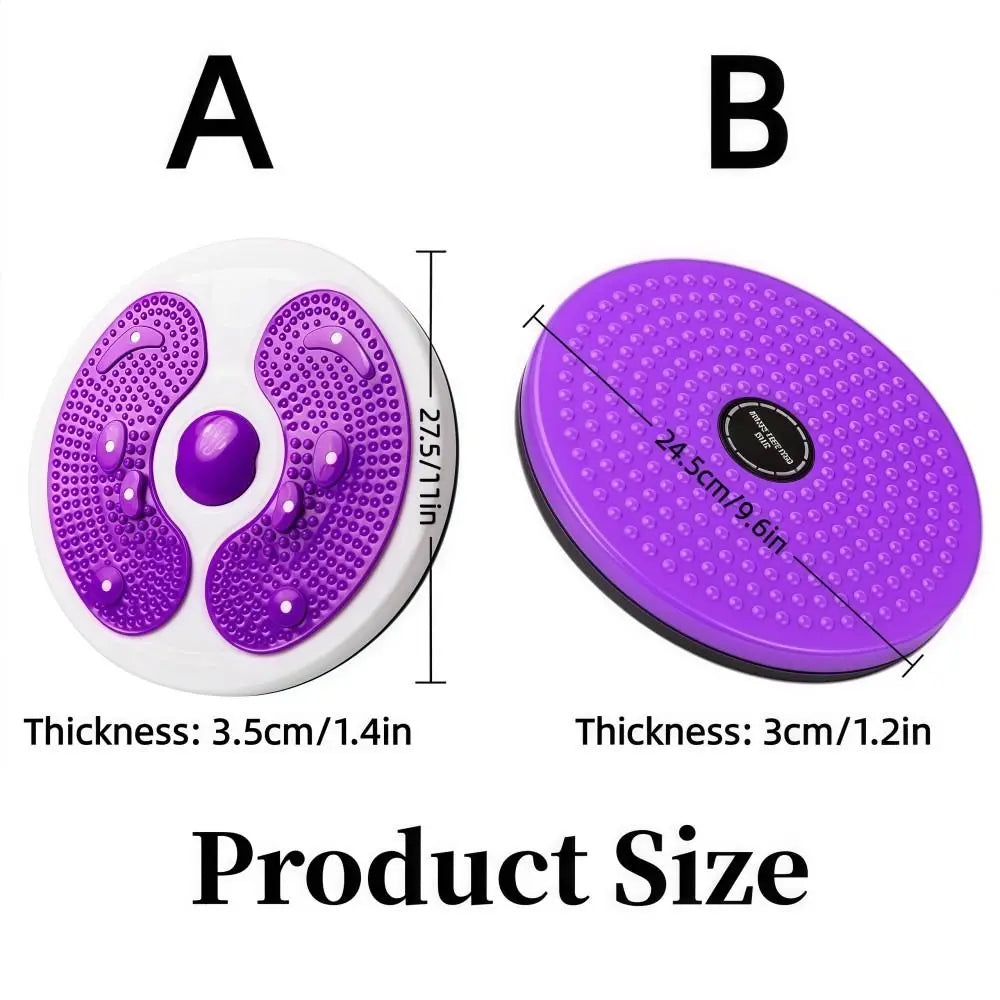 Twist Waist Torsion Board – ABS Fitness Disc, Meridian Massage, Cardio & Slimming