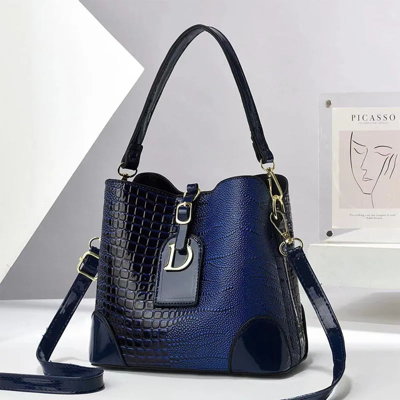 Sac à multifonction en cuir souple pour femme - Design luxe casual et professionnel