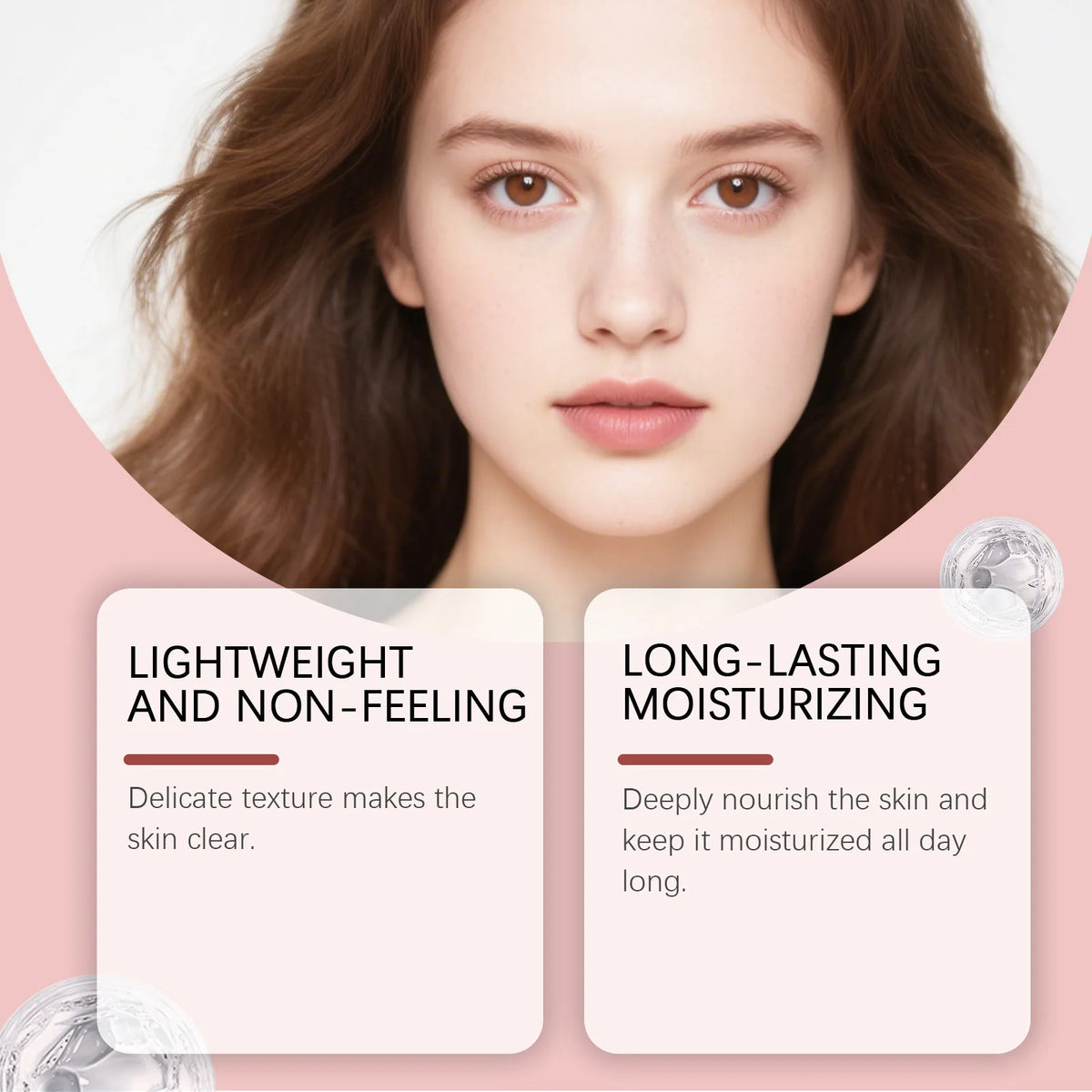 BB Cream SPF 42 PA+++ – Fond de Teint Hydratant Couvrant, Anti-Cernes & Rides, 50 g, 6 Teintes