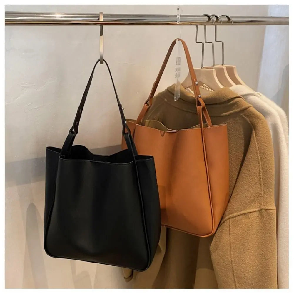 Sac à main en cuir PU pour femme - Grande capacité pour shopping et voyage