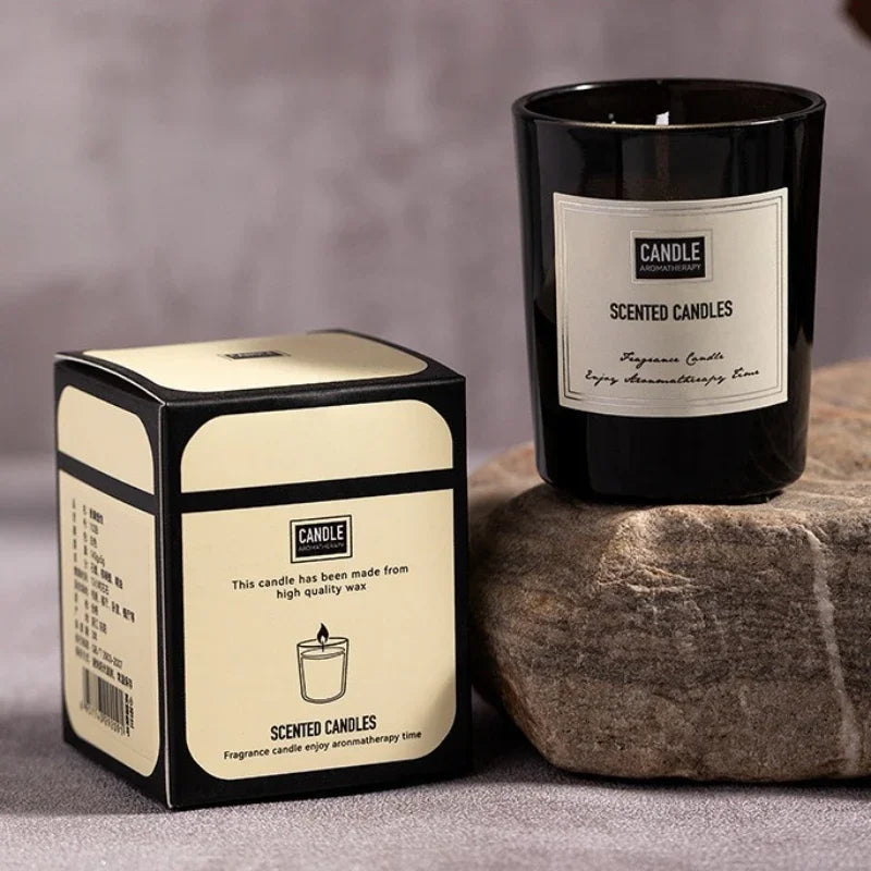Aromatherapy Soy Wax Scented Candle – European Cut, Long Lasting, Home Decor