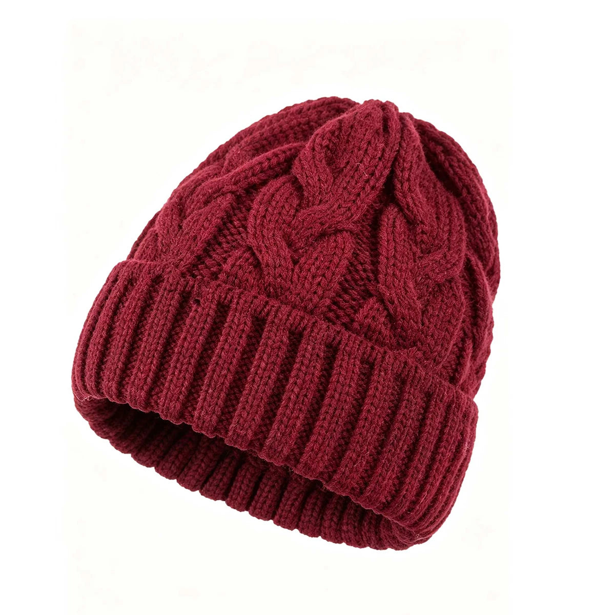 Tuque en maille extensible pour femme