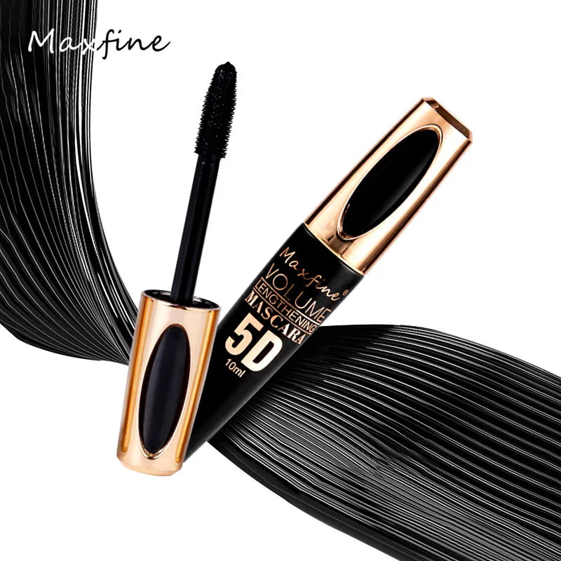 Mascara 5D Soie Longue Tenue — Waterproof, Volumisant, Allongeant & Courbant