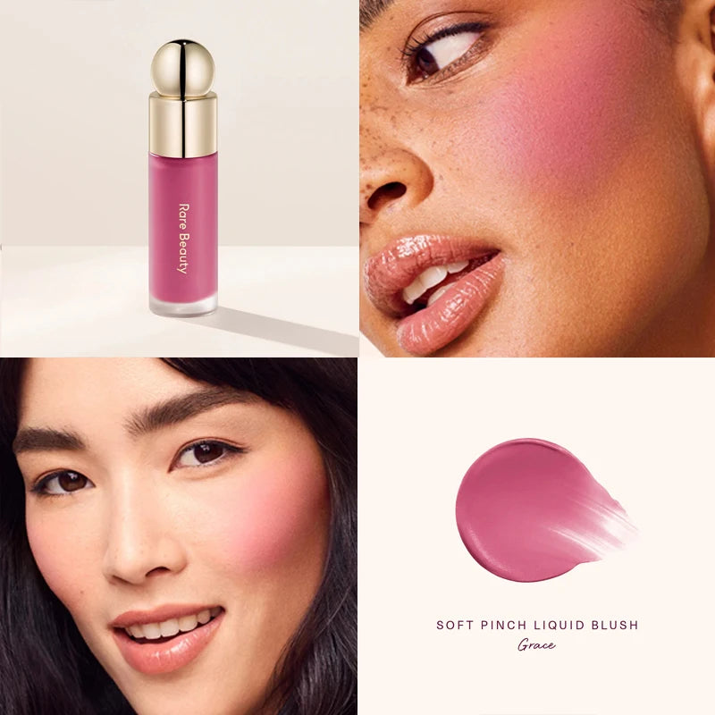 Blush Liquide & Blush Poudre Silky – Crème-Poudre, Longue Tenue, Résistant Transpiration, 24 Teintes