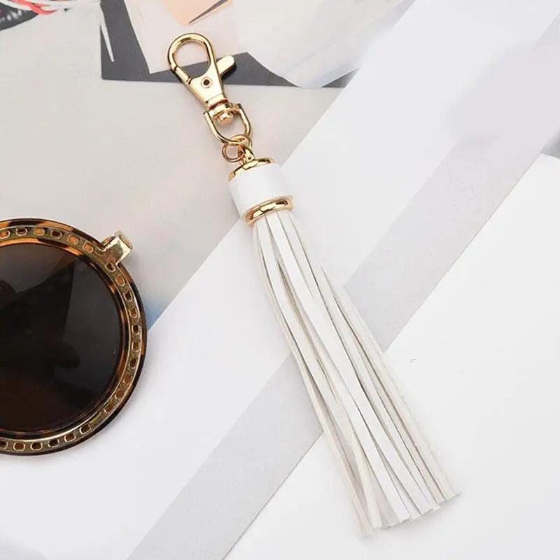 Women's Tassel Pendant Keychain – Luxury Bag Accessory