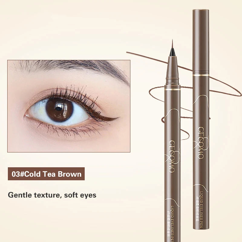 Long-Lasting Matte Liquid Eyeliner — Waterproof, Quick-Dry, 7 Shades