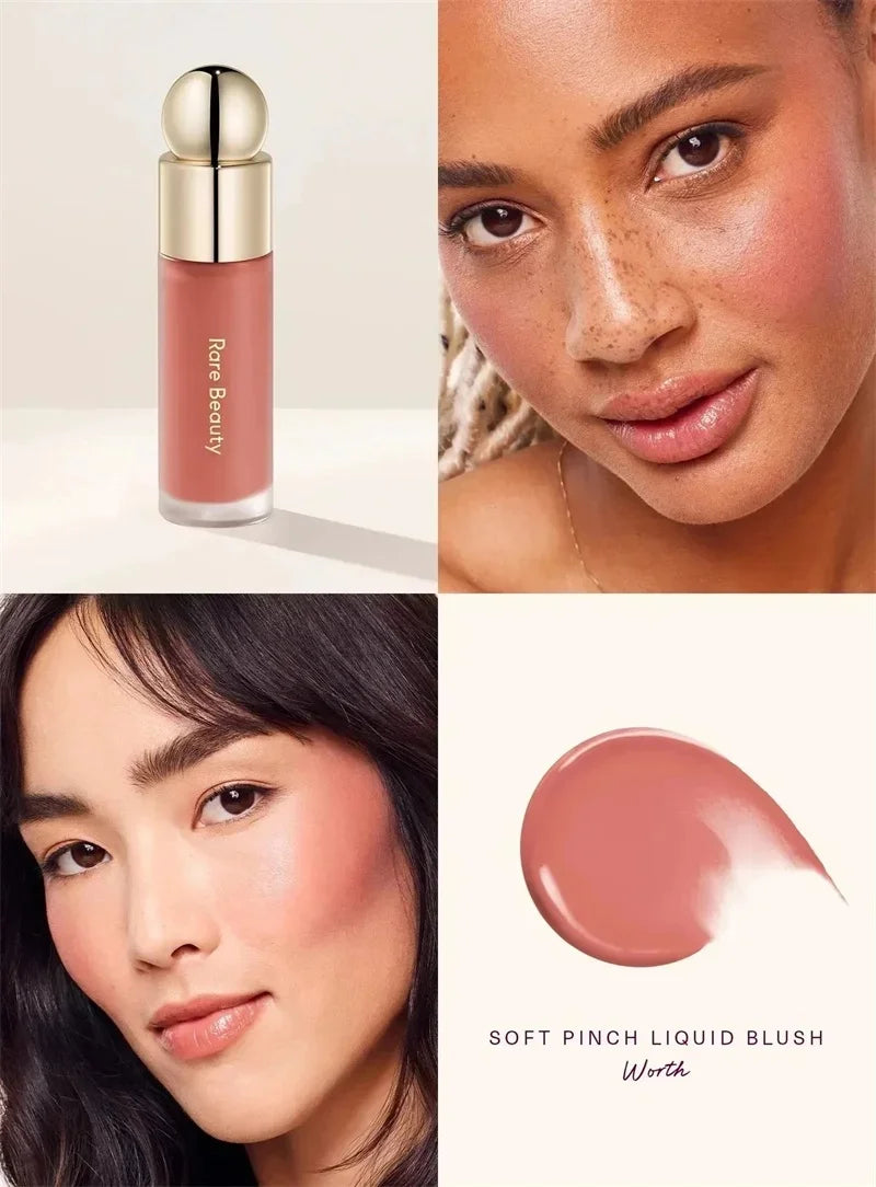 Liquid Blush & Pressed Blush – Portable, Waterproof, Moisturizing, 16 Shades
