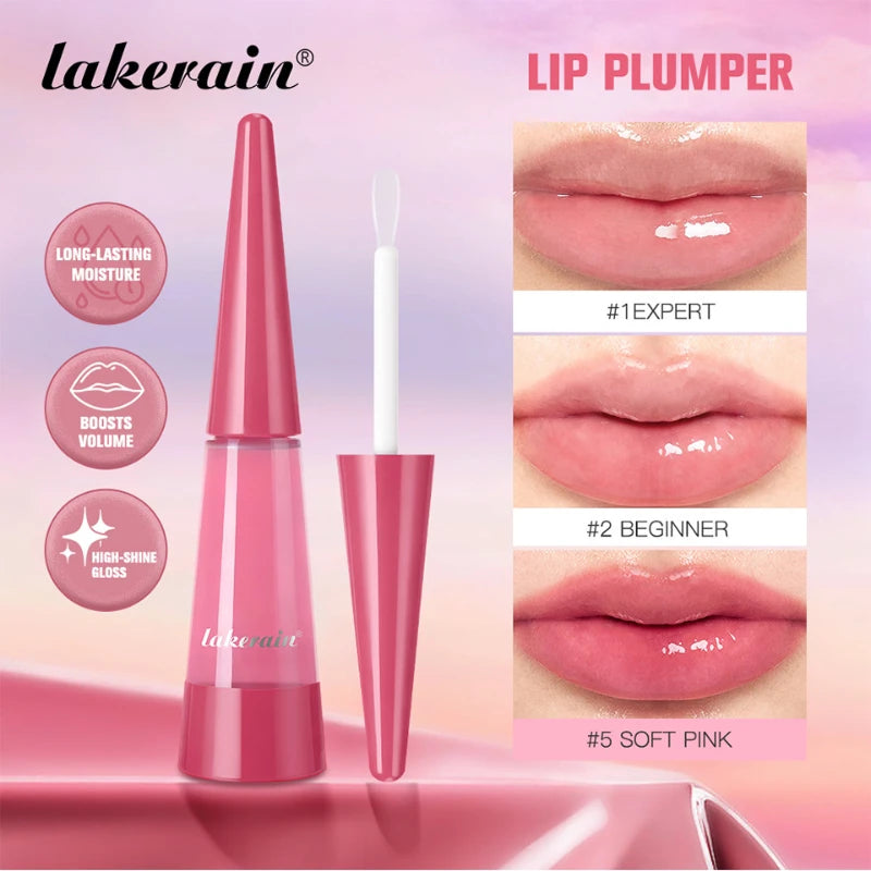 Lip Plumping Oil – High Shine, Hydrating & Nourishing, Instant Volume | 6 Shades + Set