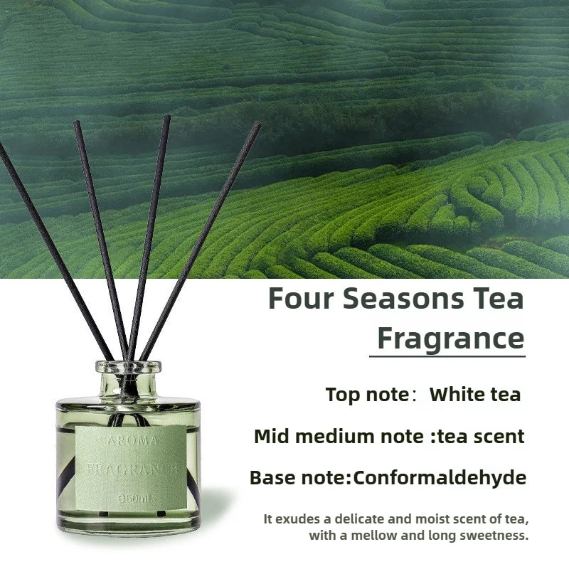Huile Parfumée, Désodorisant Maison Diffuseur 50 ml – Bâtonnets Inclus