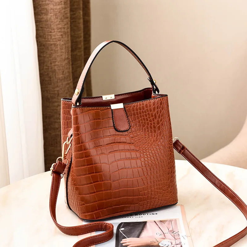 Women's Crossbody Bag - Elegant Vintage Style