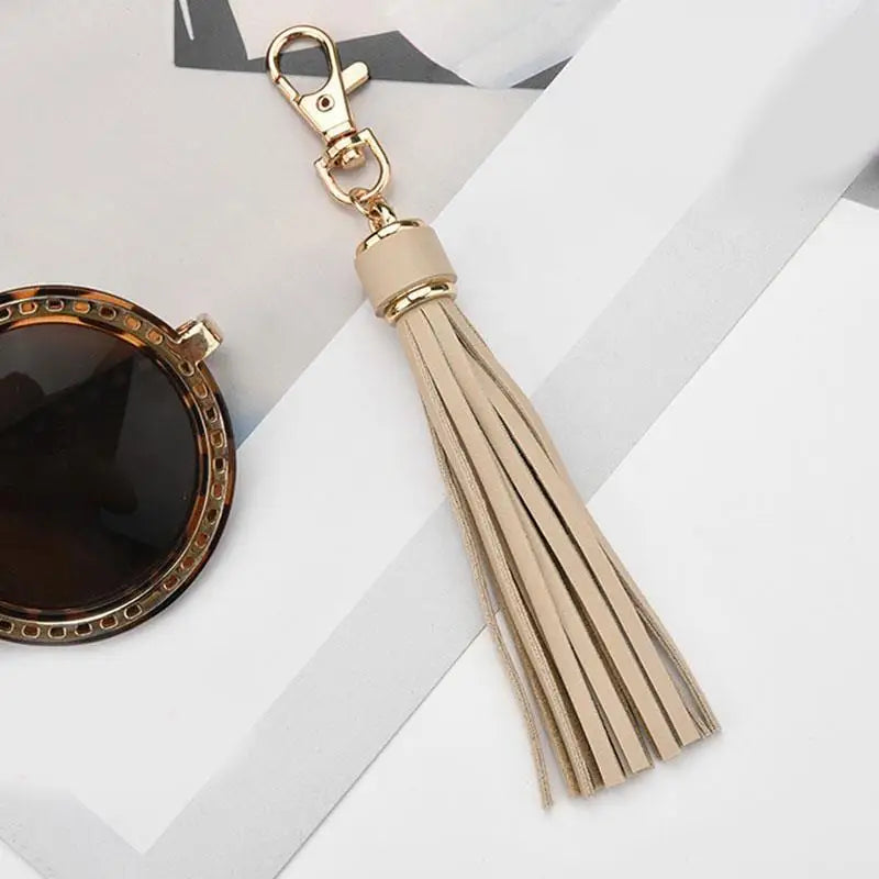 Women's Tassel Pendant Keychain – Luxury Bag Accessory