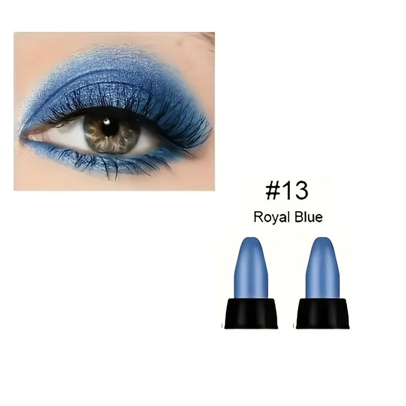 Eyeliner Perlé Waterproof 16 Couleurs — Longue Tenue & Anti-Bavure