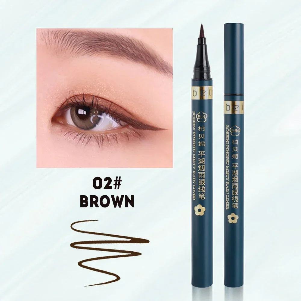 Long-Lasting Matte Liquid Eyeliner — Waterproof, Quick-Dry, 7 Shades