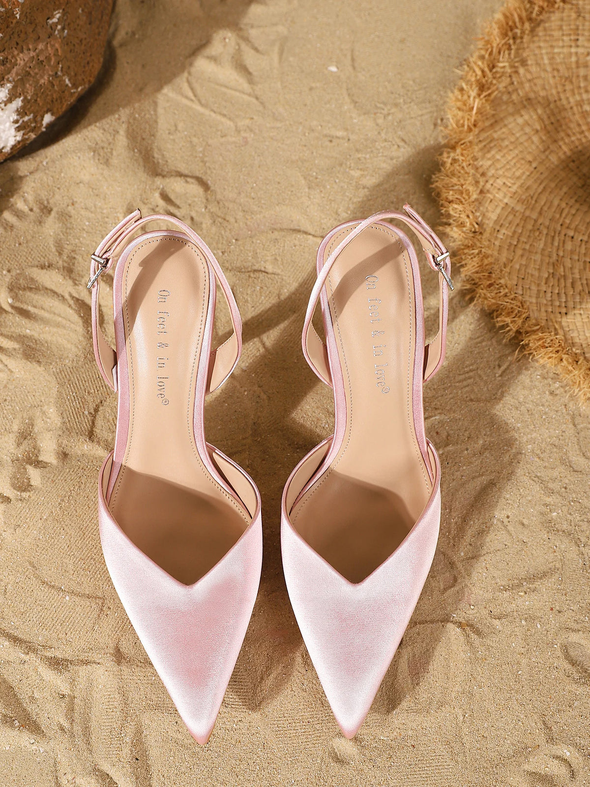 Sandales À Talons Hauts - Bout Pointu Élégant et Confortable