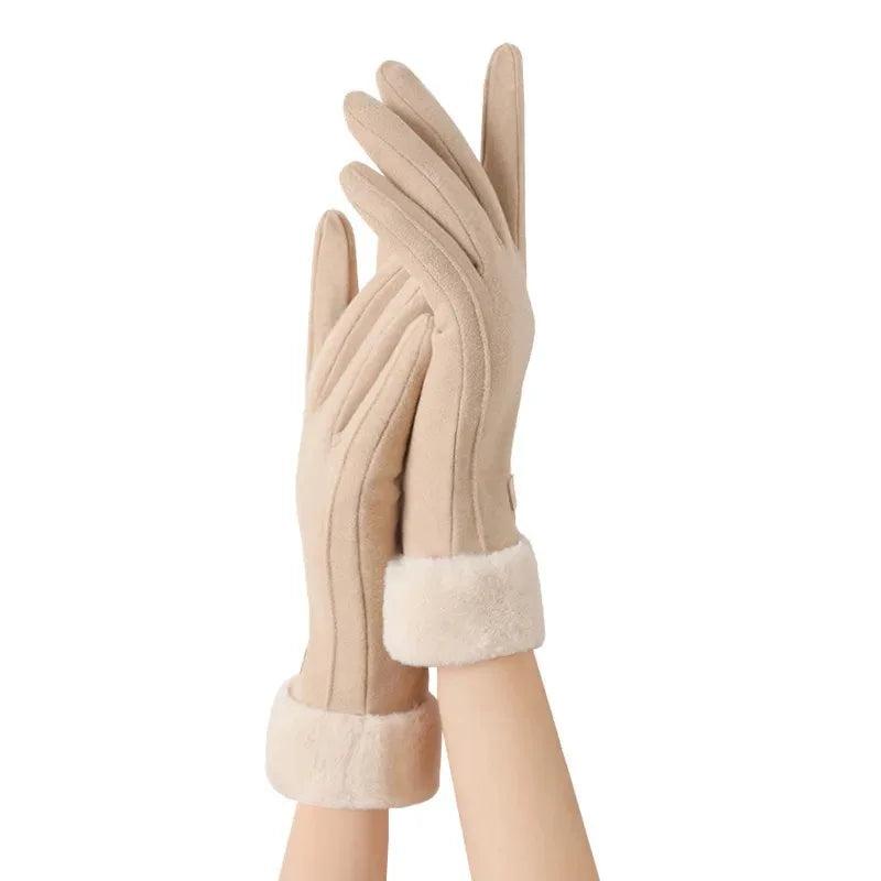 Gants doublés pour femme