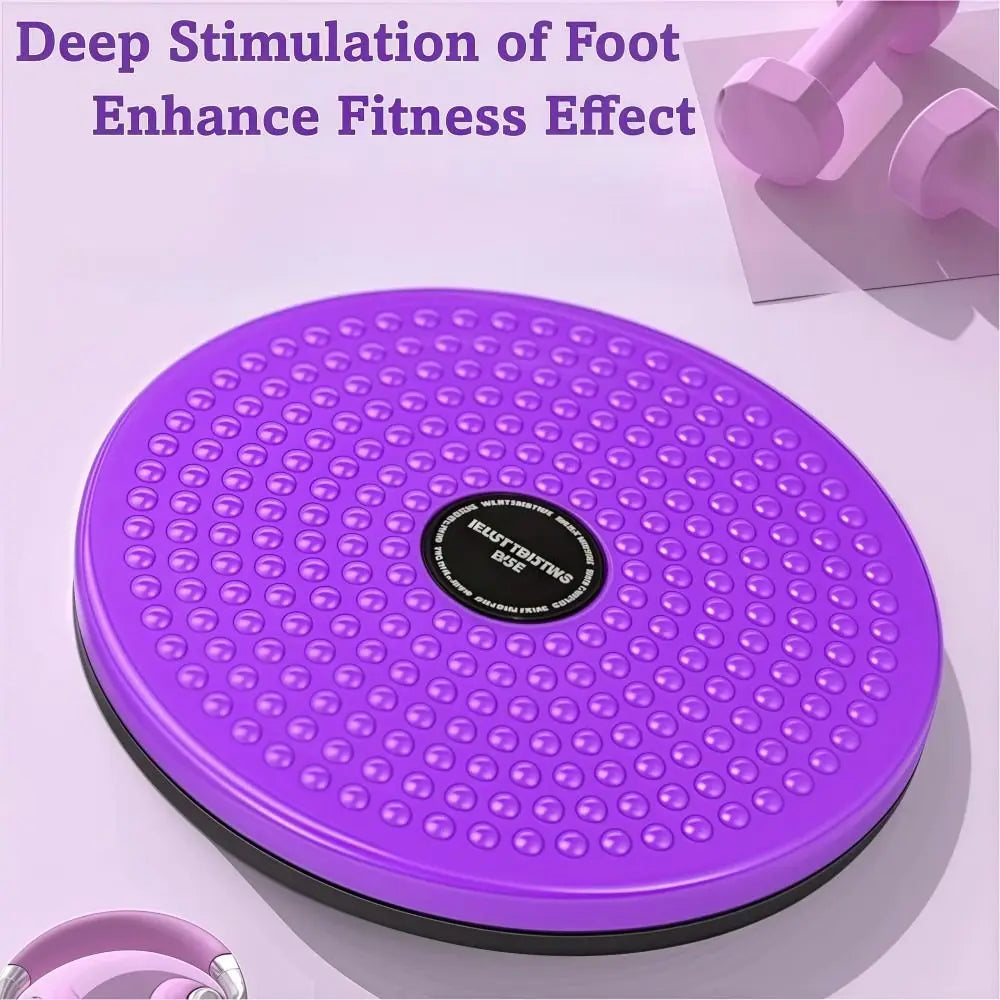 Twist Waist Torsion Board – ABS Fitness Disc, Meridian Massage, Cardio & Slimming