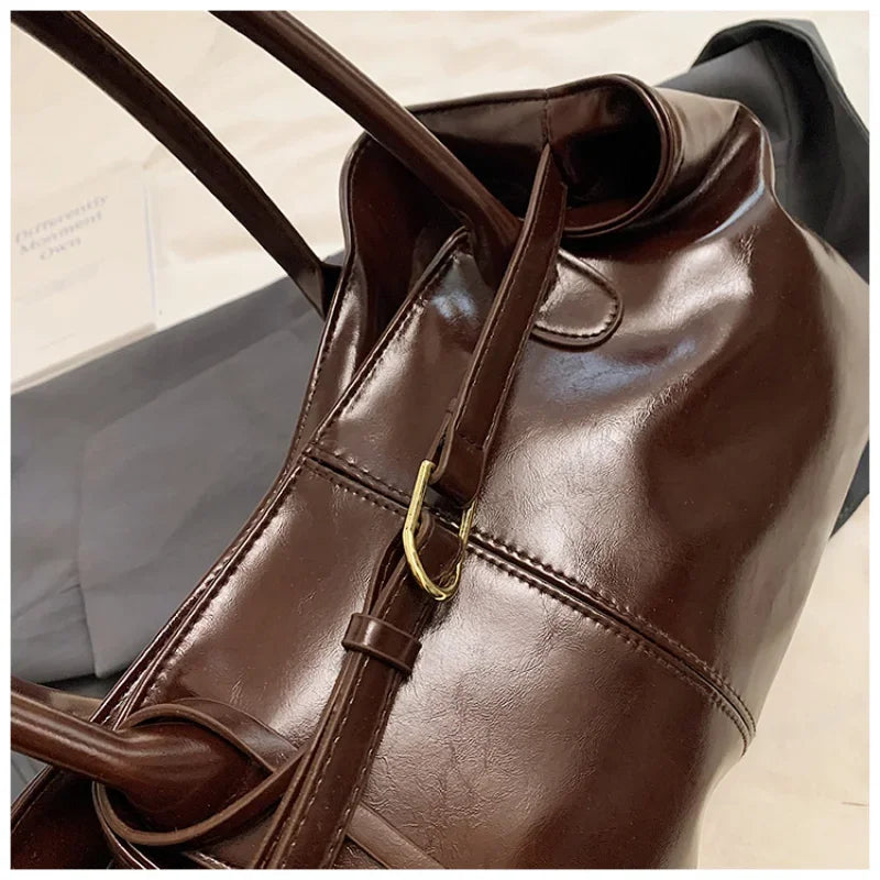 Sac à Main Souple Porté Épaule Style Vintage