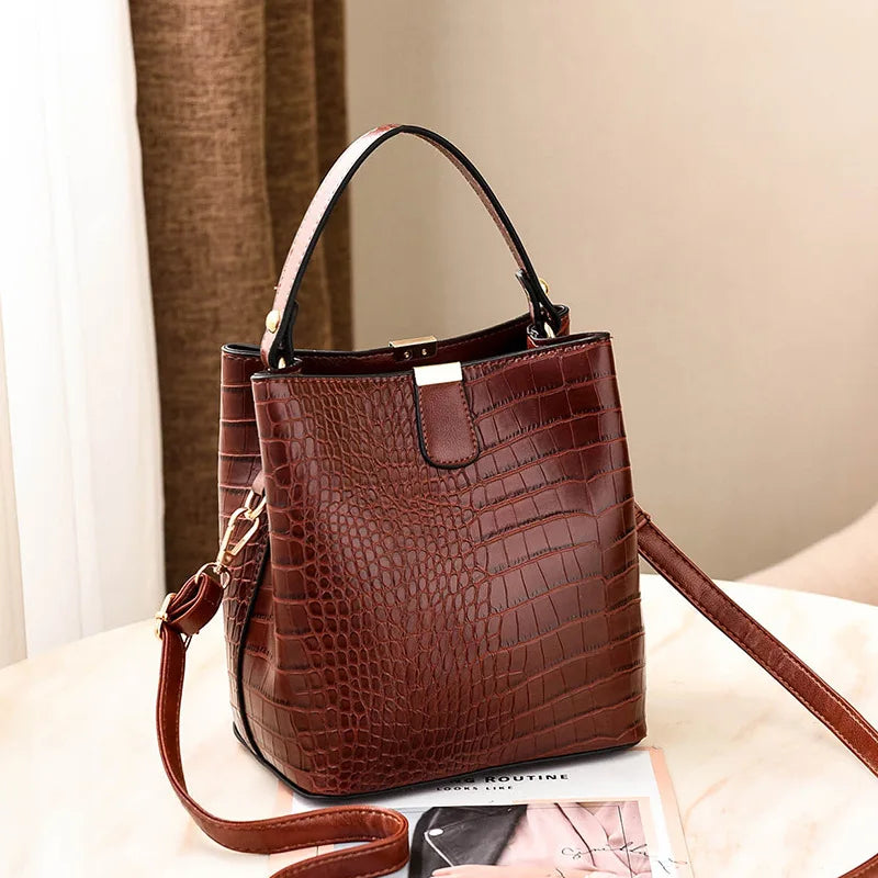 Women's Crossbody Bag - Elegant Vintage Style