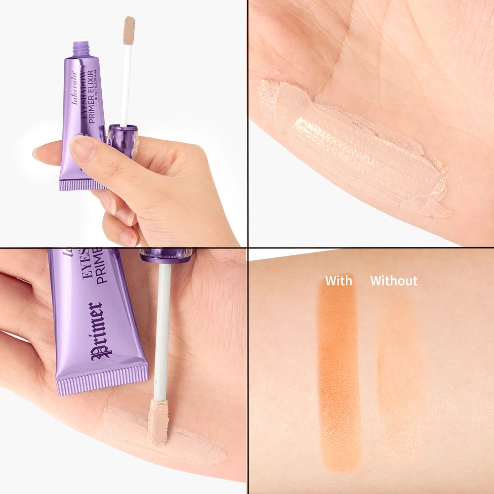 Primer Yeux Translucide – Anti-Plis, Waterproof, Longue Tenue, Couleurs Vibrantes