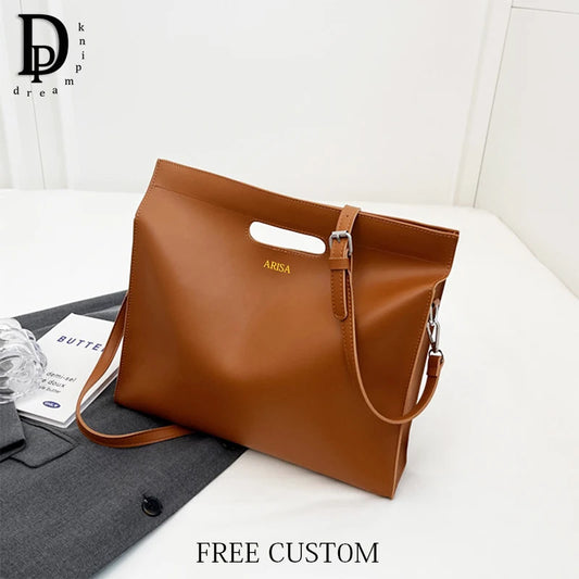 Sac pour ordinateur portable luxe pour femme - Porte-documents personnalisable grande capacité