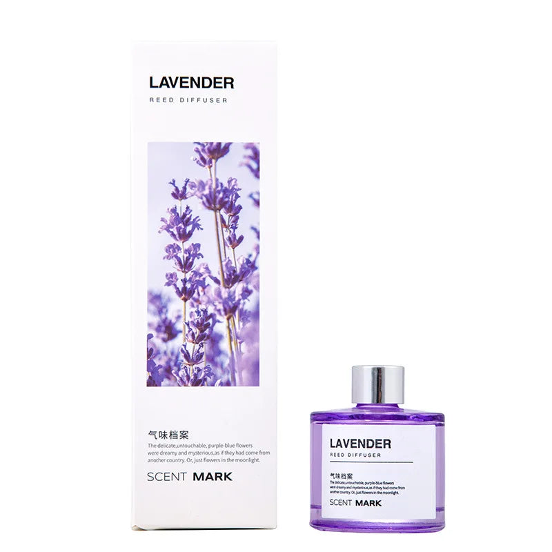 Reed Diffuser Set 50 ml – Essential Oil, 25 cm Reeds, Home Aromatherapy