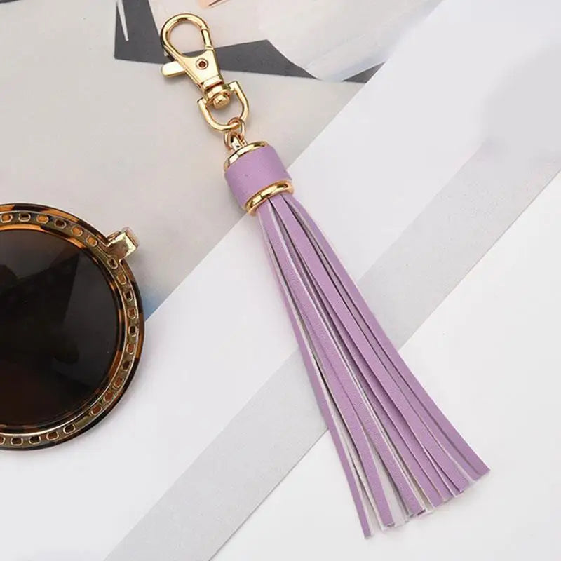 Women's Tassel Pendant Keychain – Luxury Bag Accessory