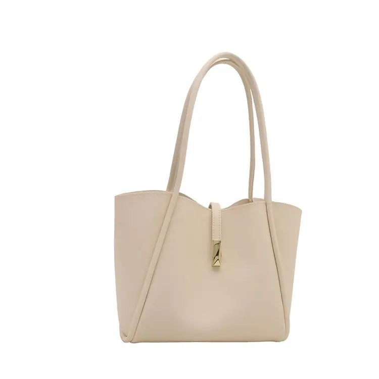 Elegant Leather Tote Bag for Women - Premium Luxury Brand - Refined Vintage Design