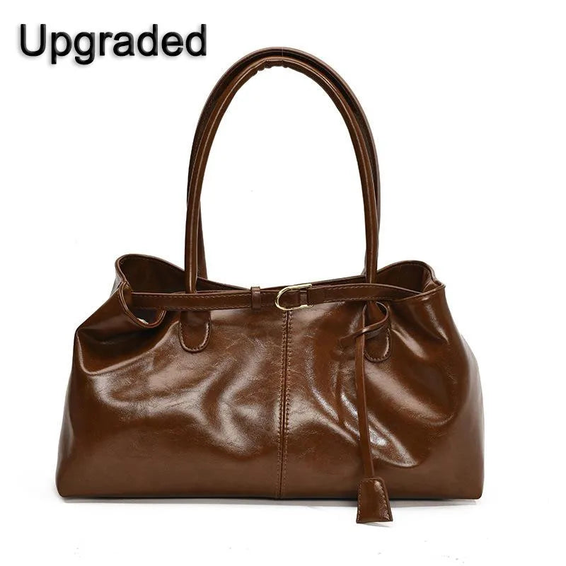 Sac à Main Souple Porté Épaule Style Vintage
