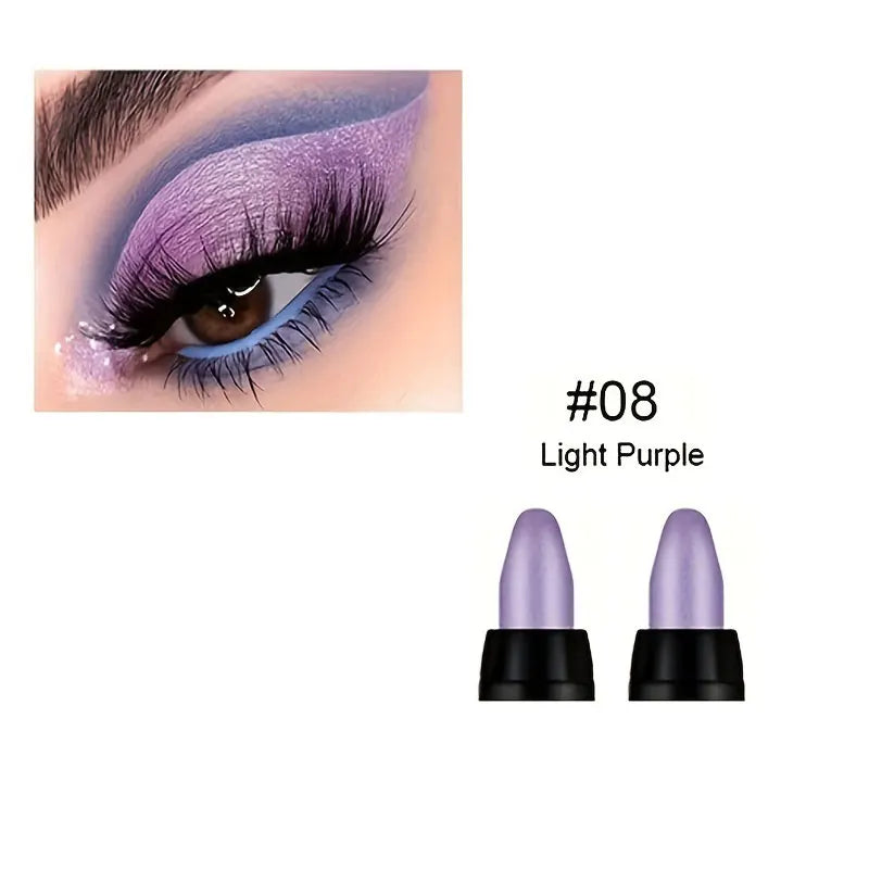 Eyeliner Perlé Waterproof 16 Couleurs — Longue Tenue & Anti-Bavure