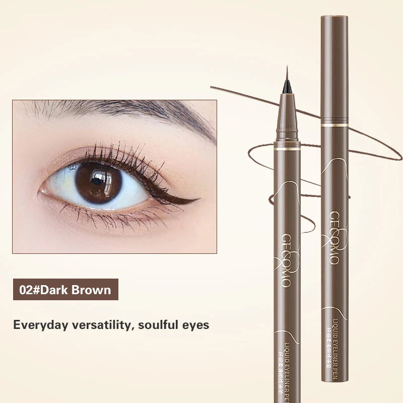 Long-Lasting Matte Liquid Eyeliner — Waterproof, Quick-Dry, 7 Shades