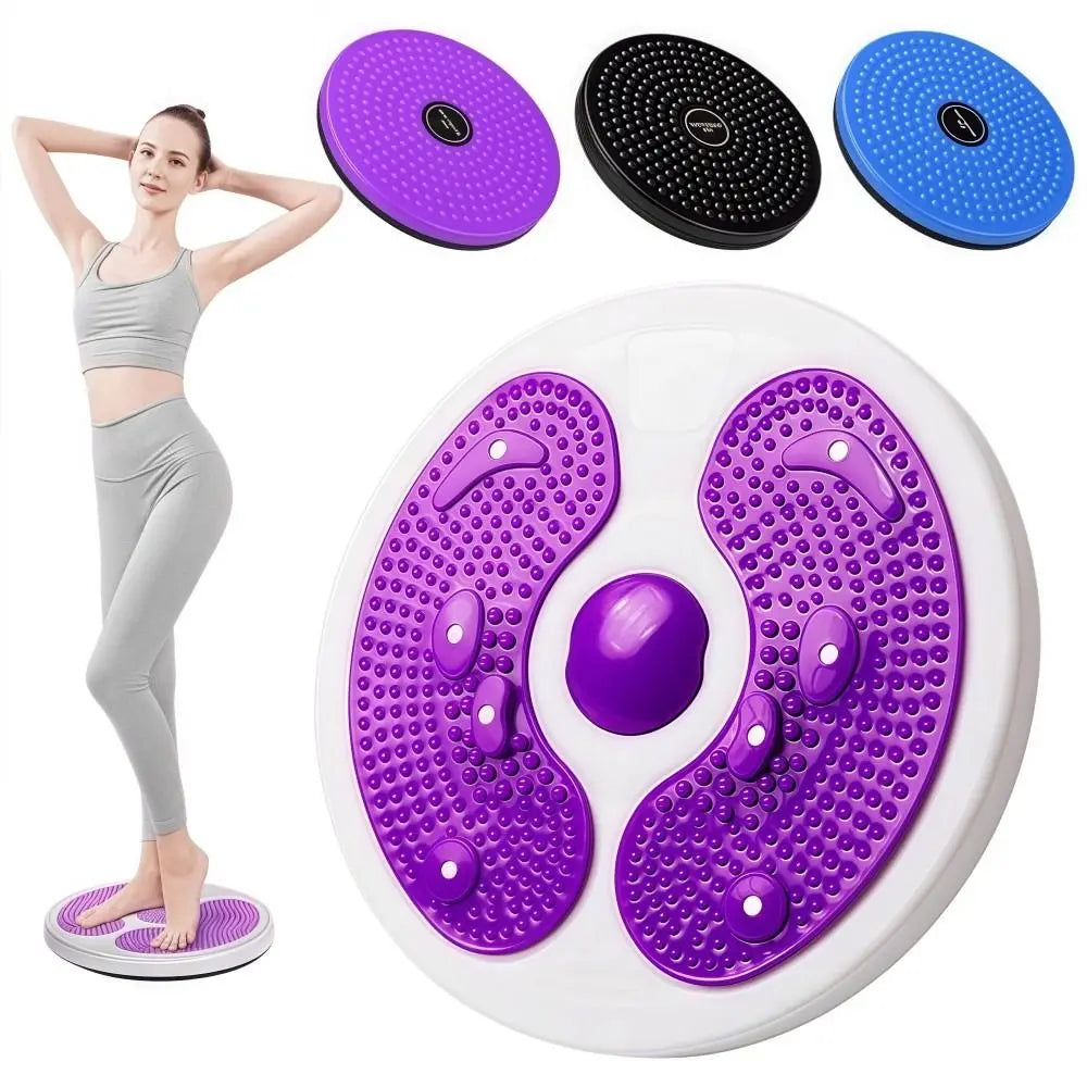 Twist Waist Torsion Board – ABS Fitness Disc, Meridian Massage, Cardio & Slimming