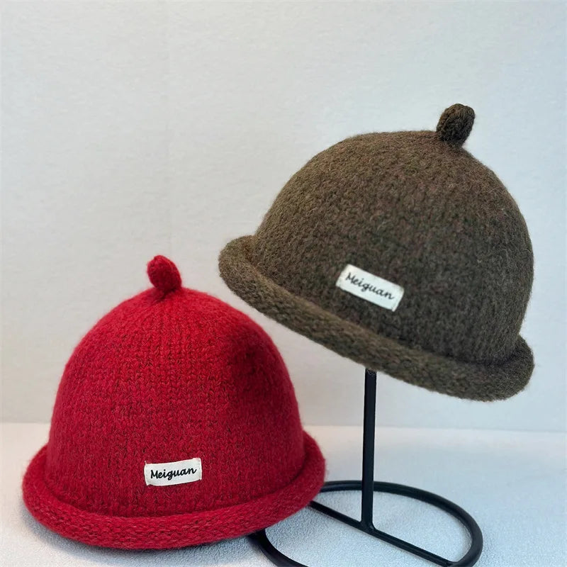 Tuque en maille à revers pour femme
